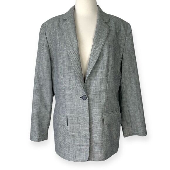 Vintage Pendleton 100% Virgin Wool Plaid Blazer Jacket - Picture 1 of 7